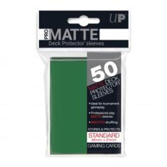 Ultra Pro - 50ct Pro-Matte Green Standard Deck Protectors